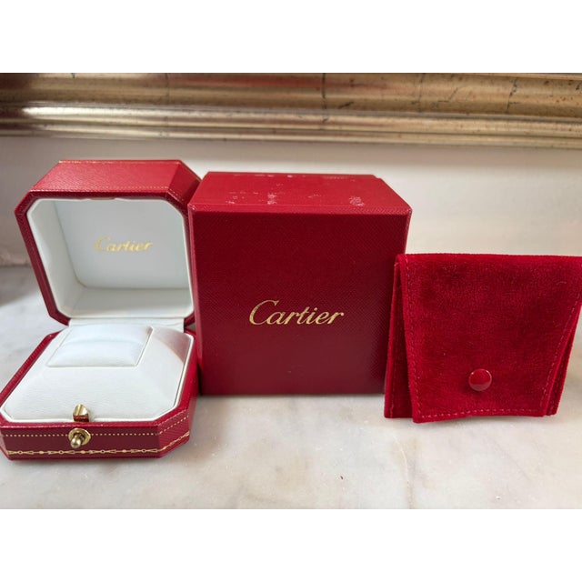 Cartier Platinum Destinée Diamond Ring 2.31ct 5.43g, Size 5.5 For Sale - Image 18 of 18
