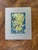 An original abstract mixed media painting exploring movement, texture, and light through layered blues, soft yellows, and...