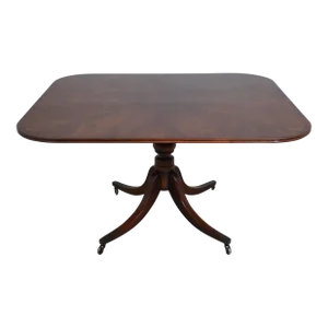 Theodore Alexander Althorp Mahogany Tilt Top Breakfast Table