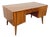 Vintage Scandinavian Double-Sided Executive Desk in Teak, 1960s For Sale