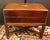 Early-Mid 19th Century English Large Campaign Lap Desk on Side Table Stand For Sale - Image 4 of 12