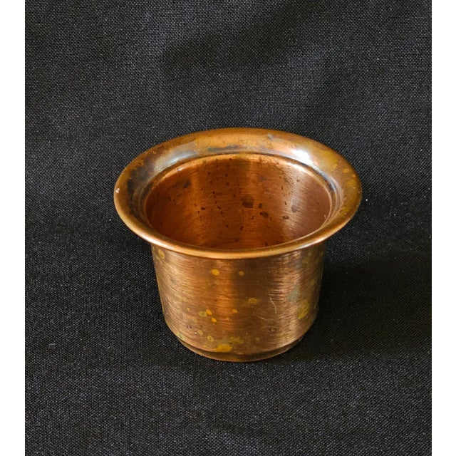 Add authentic European charm to your home with this vintage solid copper vessel, sourced from France. Featuring a...