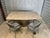 Authentic Draenert Atlas extendable dining table, made in Germany and known for combining natural stone craftsmanship with...