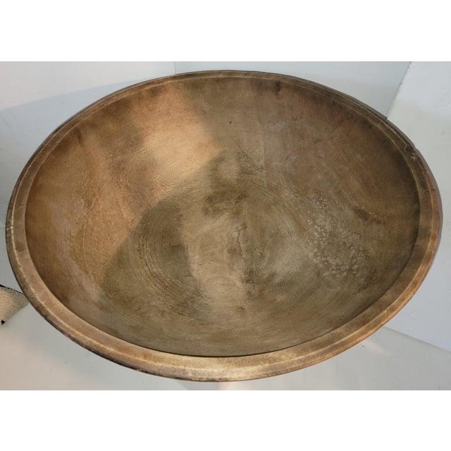 19th C Original Painted Bee Hive Butter Bowl For Sale In Los Angeles - Image 6 of 6