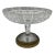 Antique French Cut Glass & Bronze Ormolu Mounted Compote For Sale