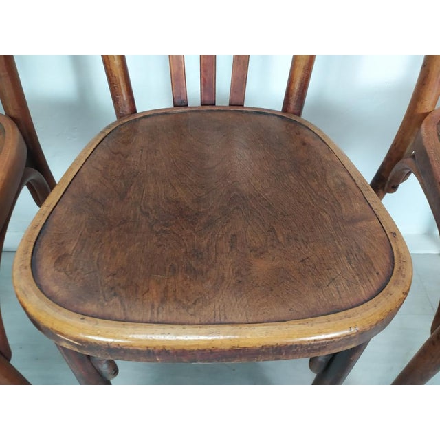 Bistrot Chairs from Baumann, 1890s, Set of 6 For Sale - Image 13 of 18