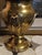 1970s Vintage Brass Hollywood Regency Table Lamp For Sale - Image 5 of 8