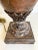 Stone Mid 20th Century Traditional Ram Head Carved Alabaster Marble Urn Lamp For Sale - Image 7 of 13