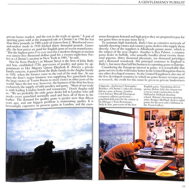 "The World of Shooting" 1987 Wannenburgh, Alf For Sale - Image 9 of 13