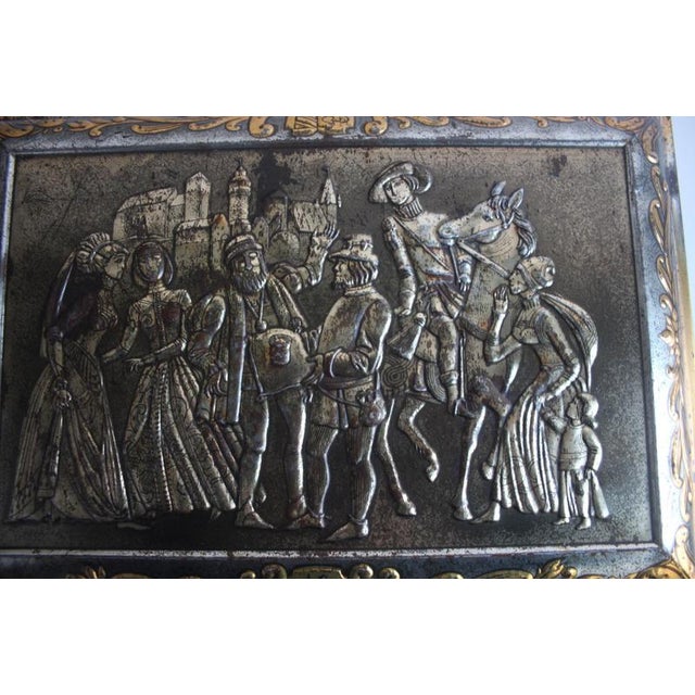 Vintage Rustic Bisquit Tin by E. Otto Scmidt, 1979 For Sale - Image 16 of 18