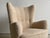 Mid-Century Modern Wingback Lounge Chair in Bouclé by Mogens Lassen for Fritz Hansen, 1950s For Sale - Image 6 of 8