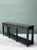 Vintage Patinated Long Console Table For Sale - Image 10 of 13