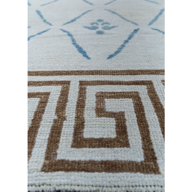Turkish Turkish Oushak Rug 12'6" x 16'3" #20395 For Sale - Image 3 of 8