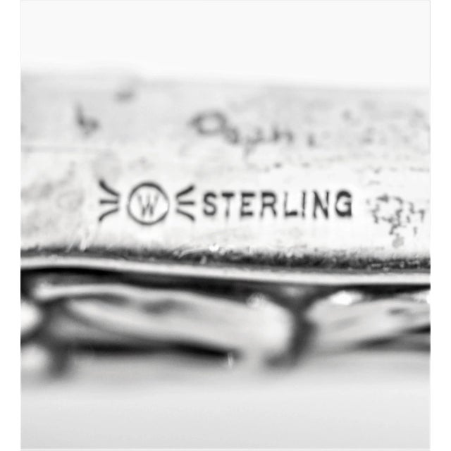 1900 - 1909 Lily Sterling Carving Set For Sale - Image 5 of 6
