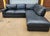 Traditional Blue Century Furniture Sectional For Sale - Image 3 of 9