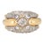 1940s Portuguese 2.50ct Diamond Ring 19k Yellow Gold Platinum Band Sz 6.5 Jewelry For Sale