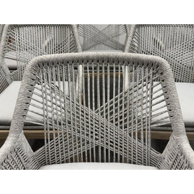 Essentials for Living Loom Armchairs, Set of Six For Sale In San Francisco - Image 6 of 12