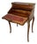 1930s French Louis XV Style Slant Front Secretary Desk with Leather Writing Surface For Sale