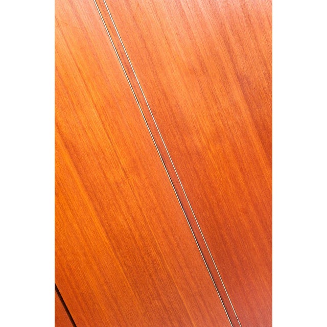 Mid-Century Scandinavian Four-Door Wardrobe in Teak, France, 1960s For Sale - Image 16 of 18