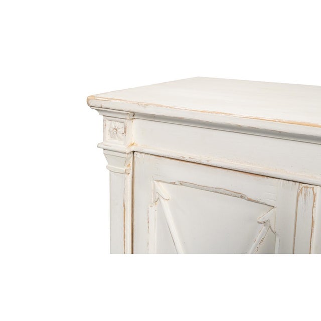 White Directoire Style White Buffet For Sale - Image 8 of 10