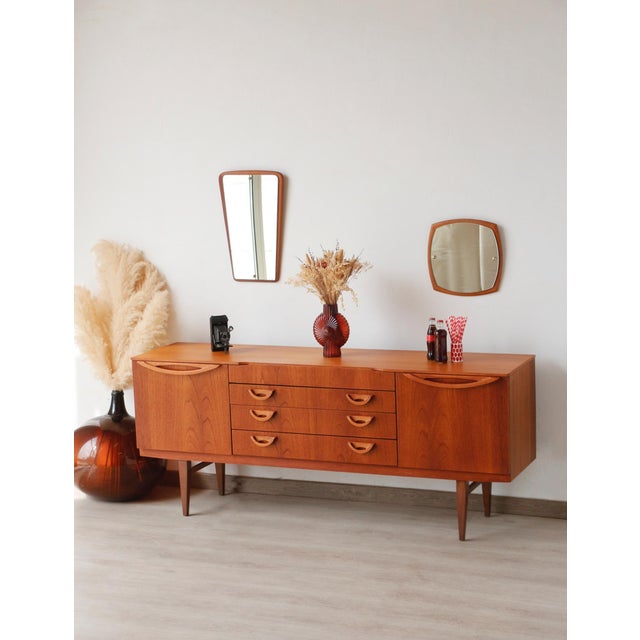 1960s Vintage Teak Sideboard from Beautility, 1960s For Sale - Image 5 of 18