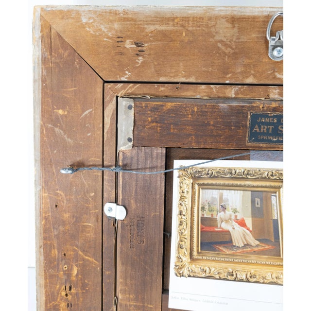 Fine American Oil Painting by George Sloane For Sale - Image 9 of 12