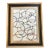 Contemporary Stephen Heigh Abstract Painting “Puddle” Vintage Frame For Sale