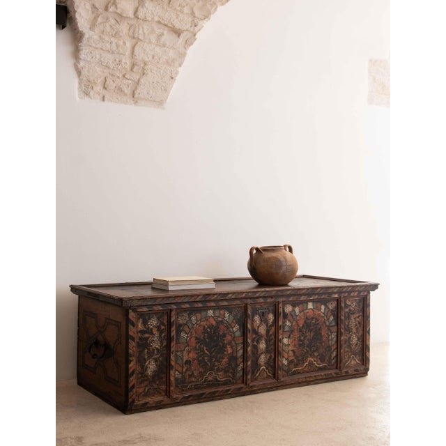 Antique Bavarian Chest, 1738 For Sale - Image 12 of 12