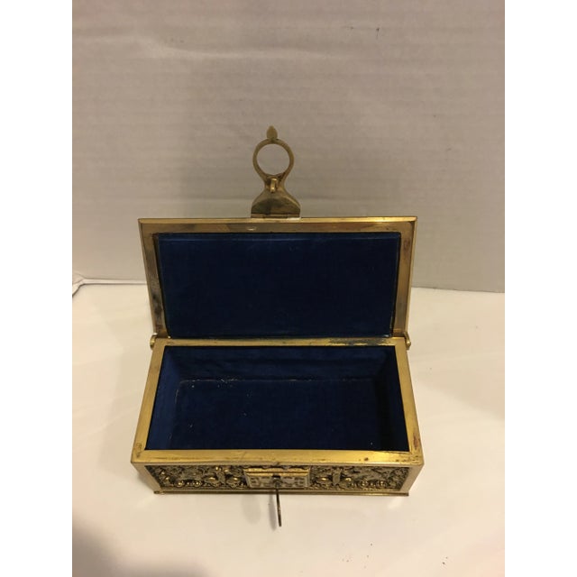 Brass Erhard & Sohne Hinged Box For Sale - Image 8 of 10