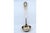 Silver Soup Ladle with Crimped and Embossed Handle For Sale - Image 6 of 7