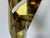 80's Curtis Jere - Style Abstract Brass Sculpture on Marble Base For Sale - Image 9 of 12