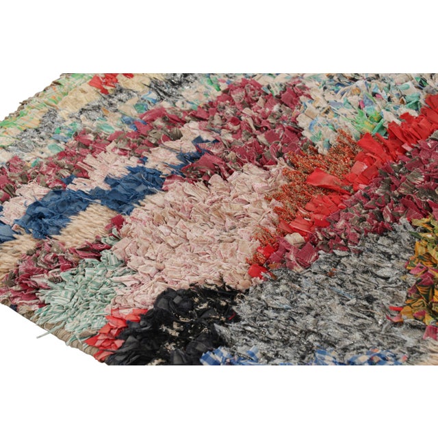 Vintage Moroccan Runner Rug With Colorful Geometric Patterns, From Rug & Kilim For Sale In New York - Image 6 of 7