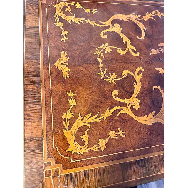 18th-Century Italian Wooden Inlay Dresser For Sale - Image 17 of 17