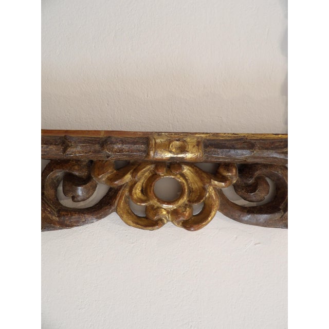 Gilded and Bronzed Wooden Frame, Central Italy, 1600s For Sale - Image 4 of 18