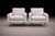 Light Gray Pair of Brazilian Modern Armchairs in Caviuna & Light Gray Sherpa, Brazil, 1960s For Sale - Image 8 of 14