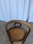 Vintage Bentwood Chair in Fabric and Cane Backrest, Yugoslavia, 1970s For Sale - Image 14 of 18