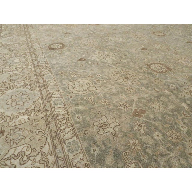 Early 20th Century Galerie Shabab Collection Early 20th Century Persian Tabriz Carpet For Sale - Image 5 of 10