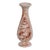 Sitka Clay Brown Marbled Small Bud Vase For Sale