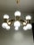 Metal Contemporary Luxury Ring Chandelier With Gradient White Spheres by SimoEng For Sale - Image 7 of 9