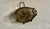 Brass Antique Art Nouveau Brass Decorative Serving Tray Floral Motifs, Late 19th-Early 20th Century For Sale - Image 8 of 12