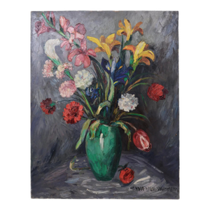 Nandor Vagh-Weinmann (1897-1978) French Hungarian Jewish.Still Life Flowers