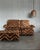 Italian Modular Sofa and Ottoman with Upholstery in the style of Missoni, 1970s, Set of 3 For Sale - Image 6 of 7