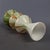 Glass Modern Murano Glass Vase in Wavy Green, White & Orange by Carlo Moretti, 1970s For Sale - Image 7 of 14