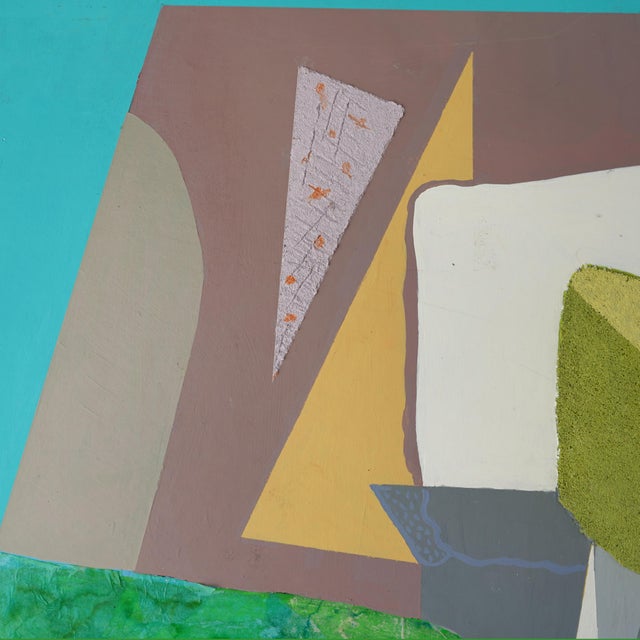 J Rothenberg (1935-2001) Modernist Abstract Still Life Mix Media Original Painting For Sale - Image 11 of 12