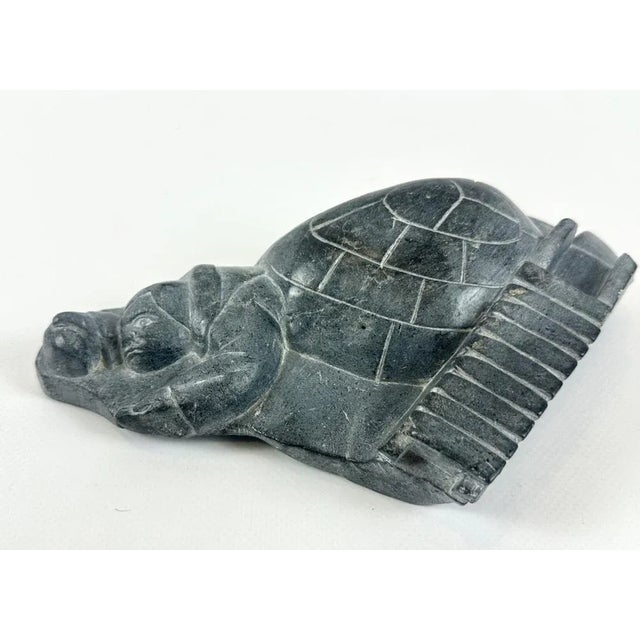 Canadian Inuit Woman Sculpture by Ann Markossie for Eskimo Art, 1970s For Sale - Image 10 of 10