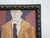 Early 21st Century Contemporary Expressionist Man in Tan Coat Portrait Painting For Sale - Image 5 of 6