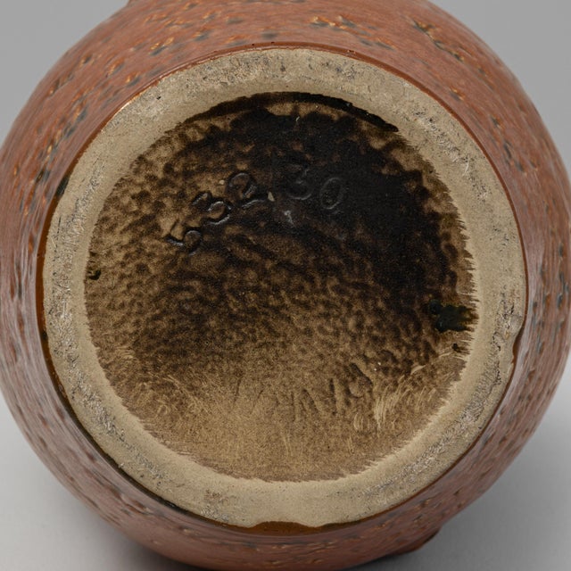 Brown 20th Century German Ceramic Vase For Sale - Image 8 of 18