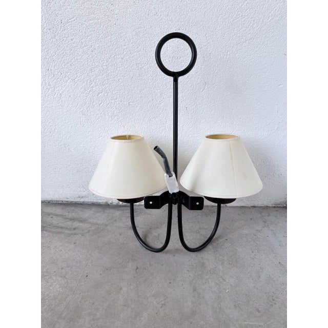 Double Wall Light in the style of Royère, 1960s For Sale - Image 14 of 18