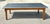 Tan Vintage Plank Farm Table With Custom Stainless Steel Top For Sale - Image 8 of 12