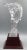 Crystal Glass Golfer on Wooden Base from Sevres France For Sale - Image 4 of 18